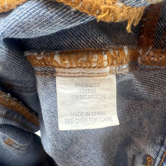 Pacsun 100% Cotton Button Front Denim Skirt Overall Dress Women's XS - Picture 4 of 4